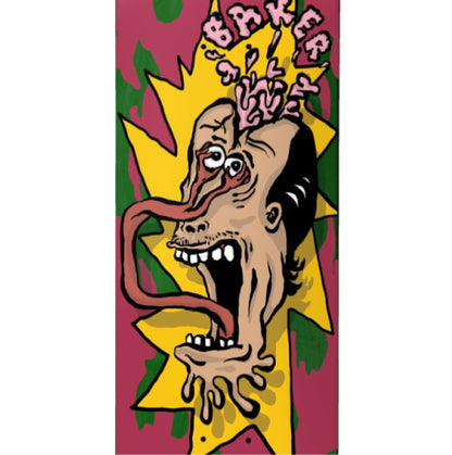 Baker Zach Cactus Eaters Skateboard Deck 8.25" graphic
