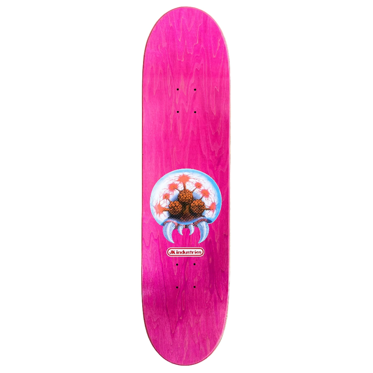 Hook-Ups Jeremy Klein Samus Zero Suit Skateboard Deck 8.5" full top