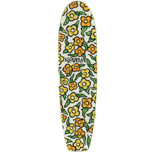Krooked Narvaez Flowers Cruiser Complete 30" graphic top