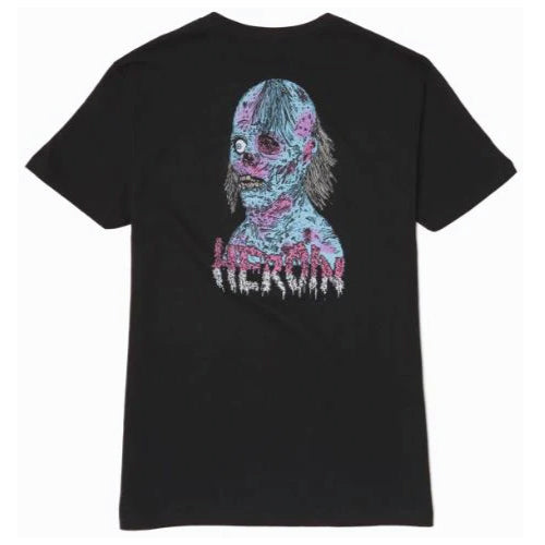 Heroin Zombie Tee - Black