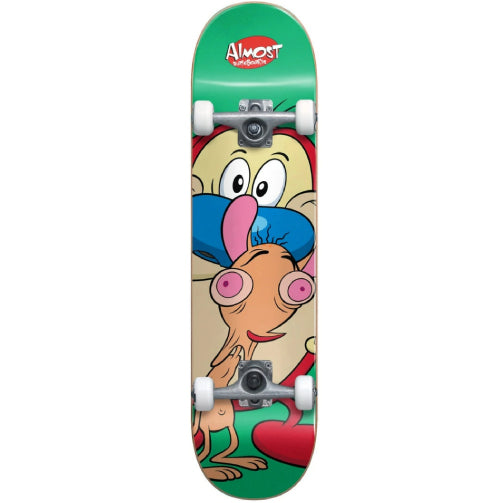 Almost X Ren & Stimpy On My Back Complete Skateboard 7.0"