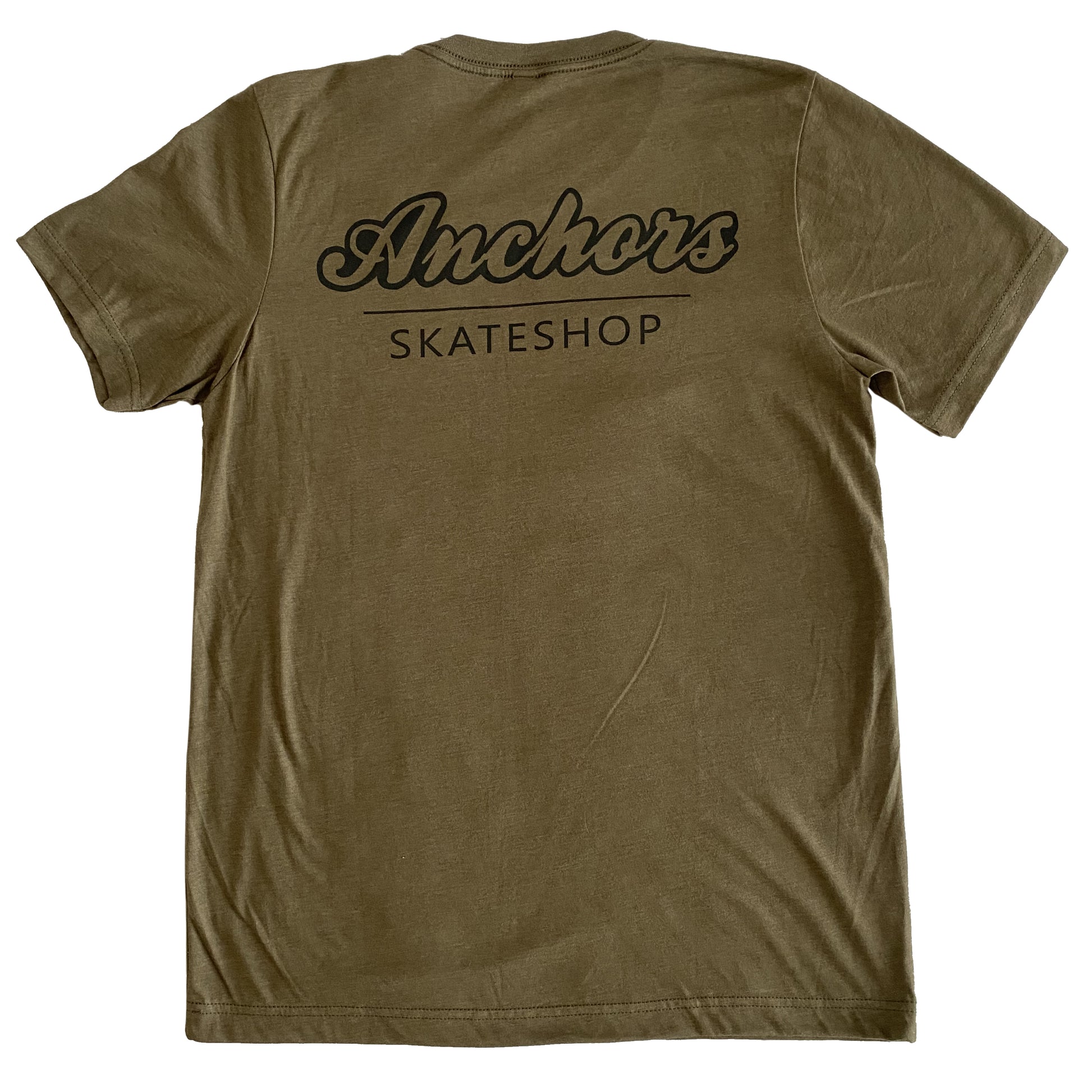 Anchors Shop Tee - Heather Olive