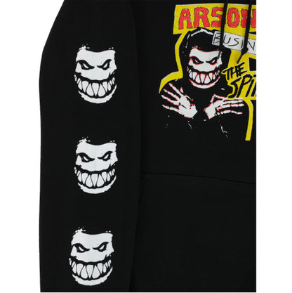 Spitfire Arson Business Hoodie - Black/Glow