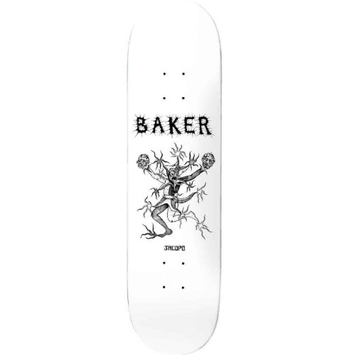 Baker Jacopo Carozzi Pro Misty Flip Judo Chop Skateboard Deck 8.25"