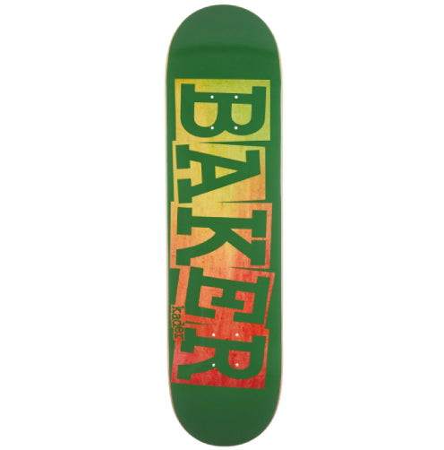 Baker Kader Sylla Pro Ribbon Green Rainbow Skateboard Deck 8.125"