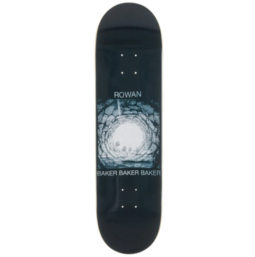 Baker Rowan Zorilla Pro Distressing Sensation Black Skateboard Deck 8.25"