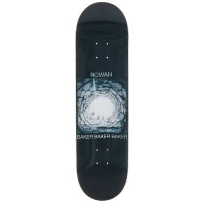 Baker Rowan Zorilla Pro Distressing Sensation Black Skateboard Deck 8.25"