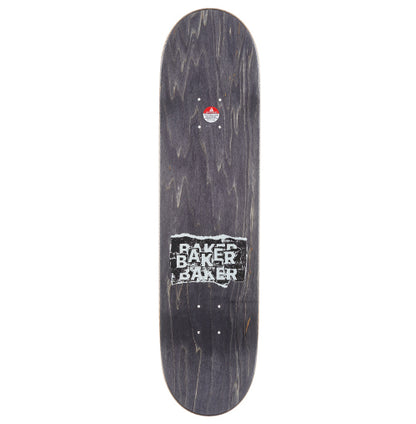 Baker Andrew Reynolds Pro Distressing Sensation Black Skateboard Deck 8.0"