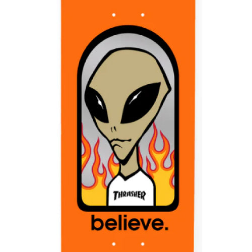 Alien Workshop X Thrasher Believe Skateboard Deck 8.0"