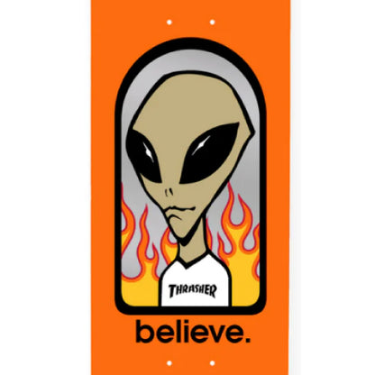 Alien Workshop X Thrasher Believe Skateboard Deck 8.0"