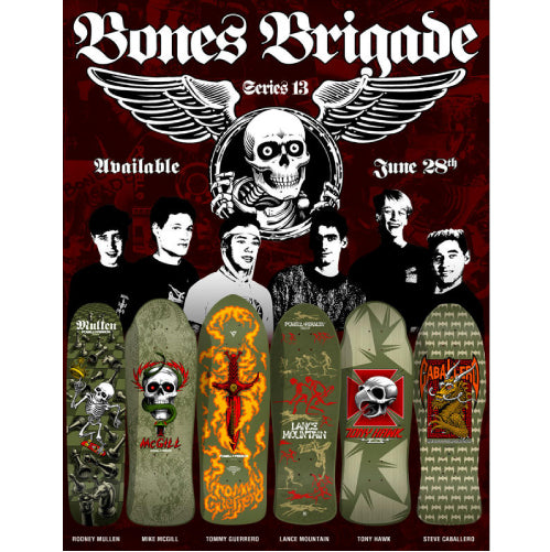 LIMITED Powell Peralta Bones Brigade Series 13 LANCE MOUNTAIN Future Primitive Green Deck