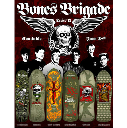 LIMITED Powell Peralta Bones Brigade Series 13 LANCE MOUNTAIN Future Primitive Green Deck