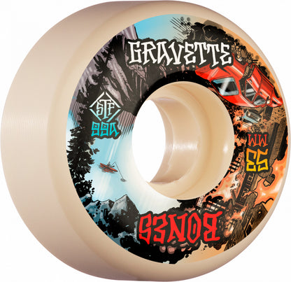 Bones STF David Gravette Pro Heaven & Hell V2 Locks Wheels 52MM