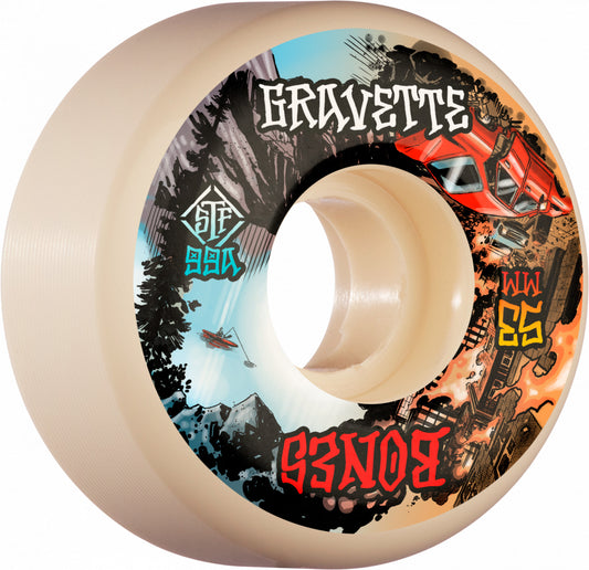 Bones STF David Gravette Pro Heaven & Hell V2 Locks Wheels 52MM