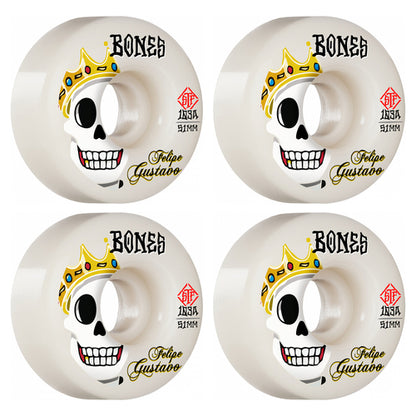 Bones STF Felipe Gustavo Pro Notorious V1 Standard Wheels 53MM