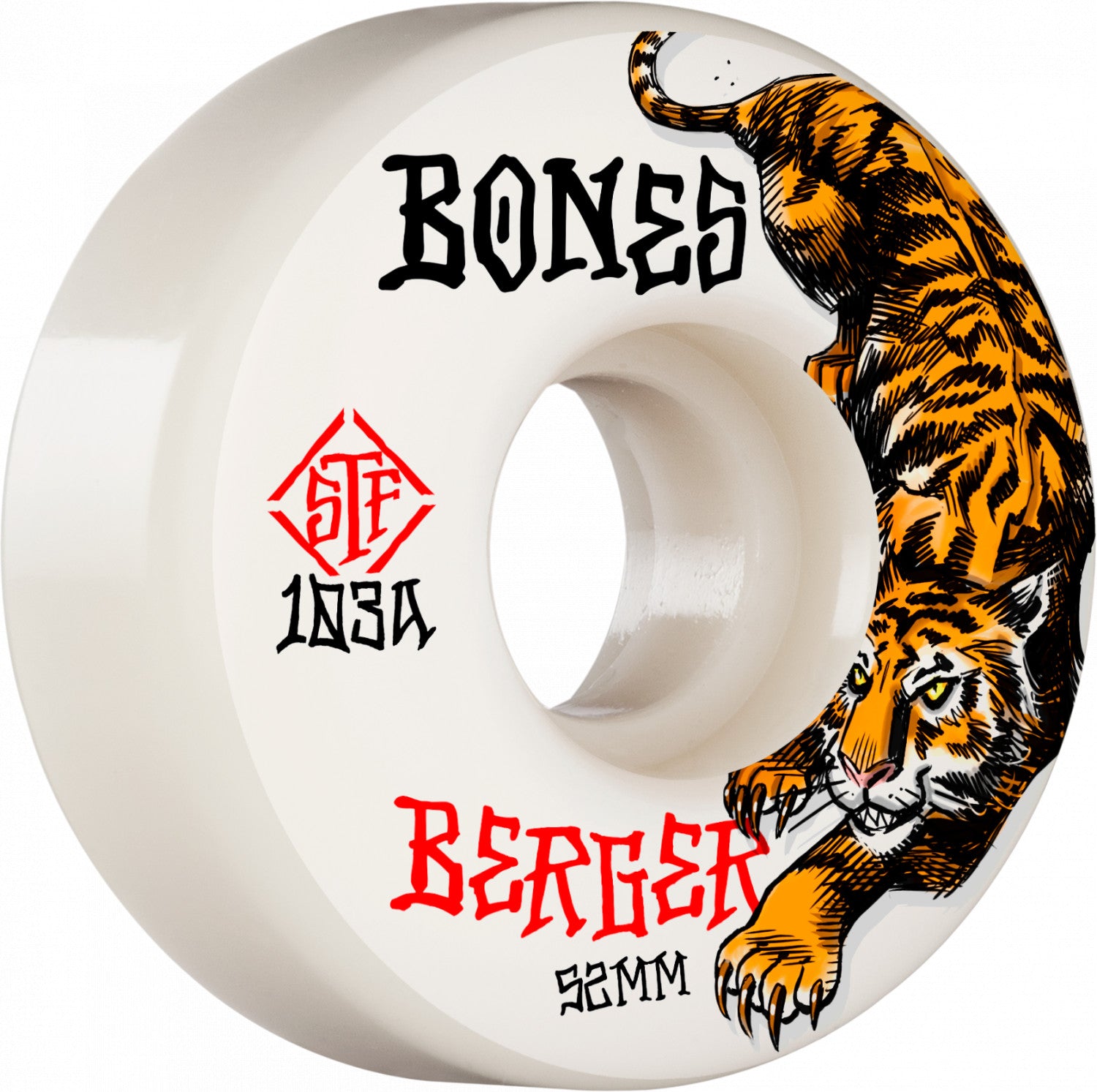 Bones STF Matt Berger Pro The Hunter V3 Slims Wheels 52MM