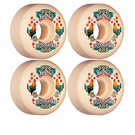 Bones STF Nate Greenwood Pro Decoupe V5 Sidecut Wheels 52MM