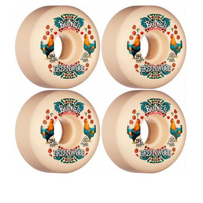 Bones STF Nate Greenwood Pro Decoupe V5 Sidecut Wheels 52MM