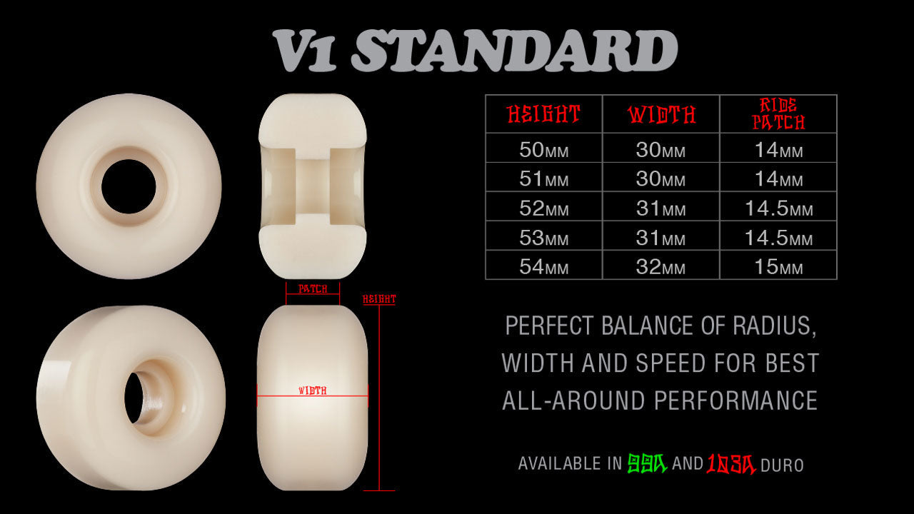 Bones STF Reaper Crossing V1 Standard Wheels 54MM 99A