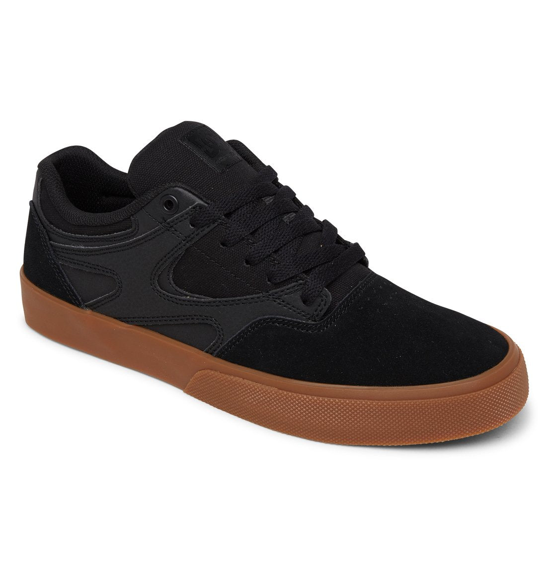 DC Kalis Vulc Black/Black/Gum Skateboard Shoe