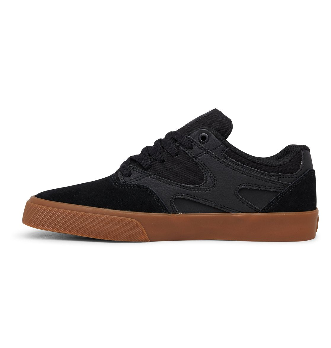 DC Kalis Vulc Black/Black/Gum Skateboard Shoe