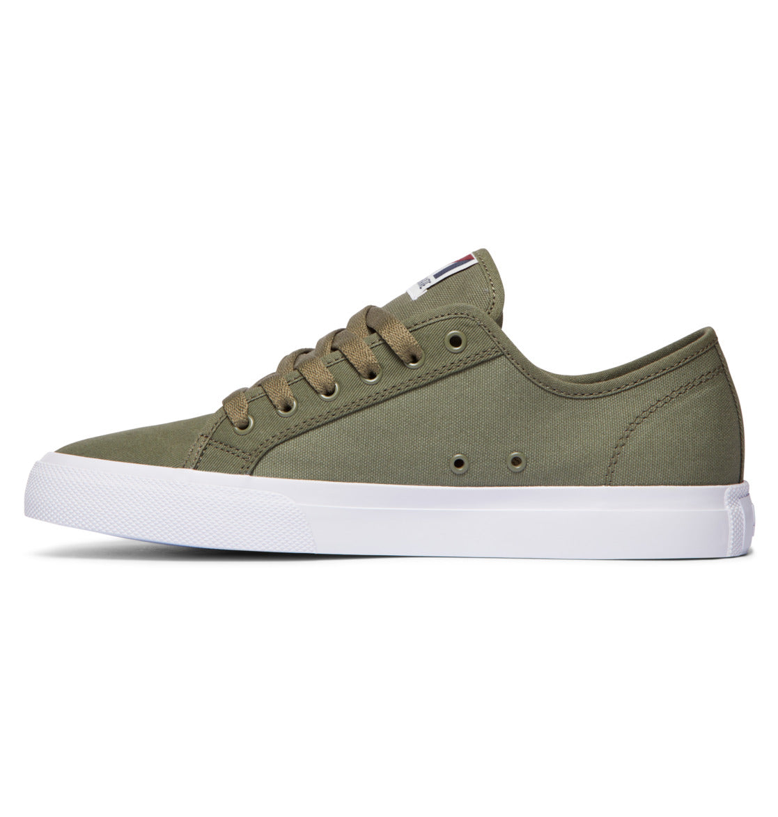 DC Manual Cuba Skate Canvas Shoes Army/Olive