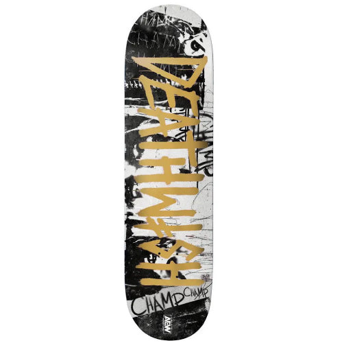 Deathwish X Darby Allen Gold Deathspray Skateboard Deck 8.25"