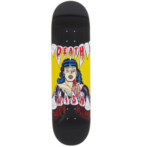 Deathwish Neen Williams Pro Exorcism Failed Skateboard Deck 8.38"