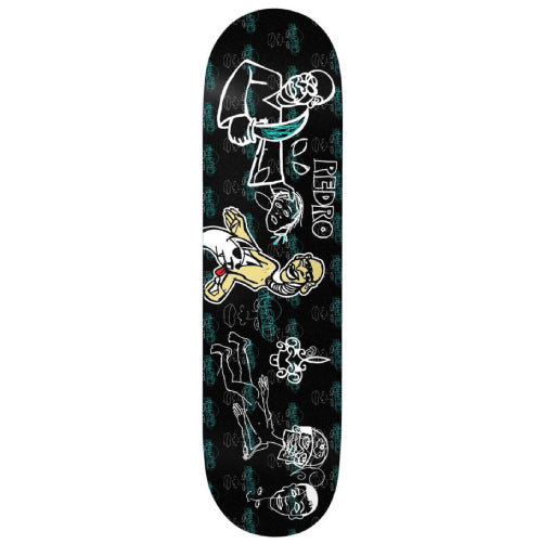 Deathwish Pedro Delfino Pro Chop Chop Skateboard Deck 8.5"