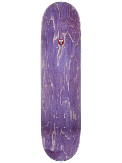 Deathwish Gang Logo Skateboard Deck Black, Gold 8.25"