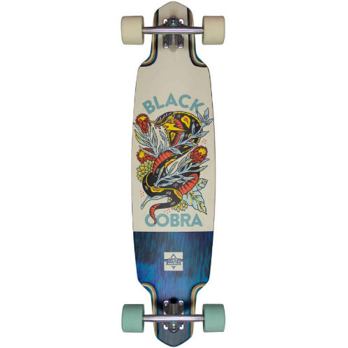 Dusters Cobra Teal, Off White Longboard Complete 38"