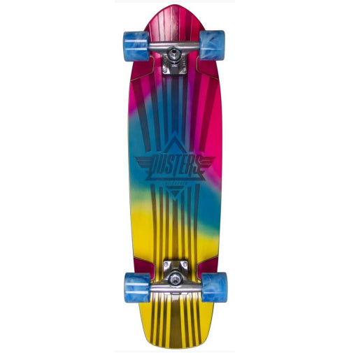 Dusters Keen Retro Fades Blue/Pink/Yellow Cruiser Complete 31"