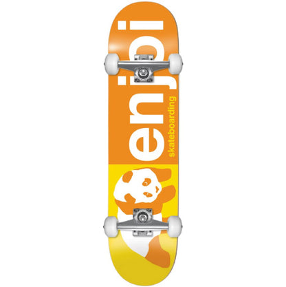 Enjoi Half and Half First Push Complete Skateboard Orange 8.0"