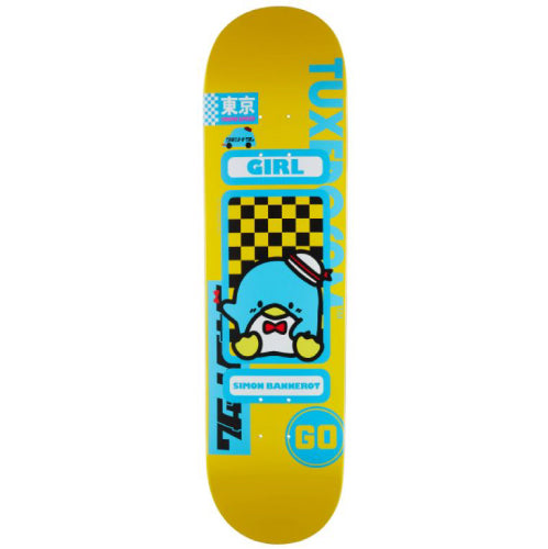 Girl Simon Bannerot Pro Sanrio Tokyo Speed Skateboard Deck 8.25"