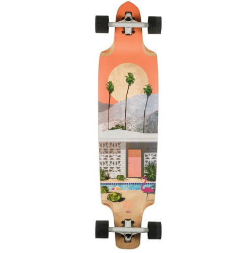 Globe Spearpoint Motel Directional Cut Away Longboard Complete 40"