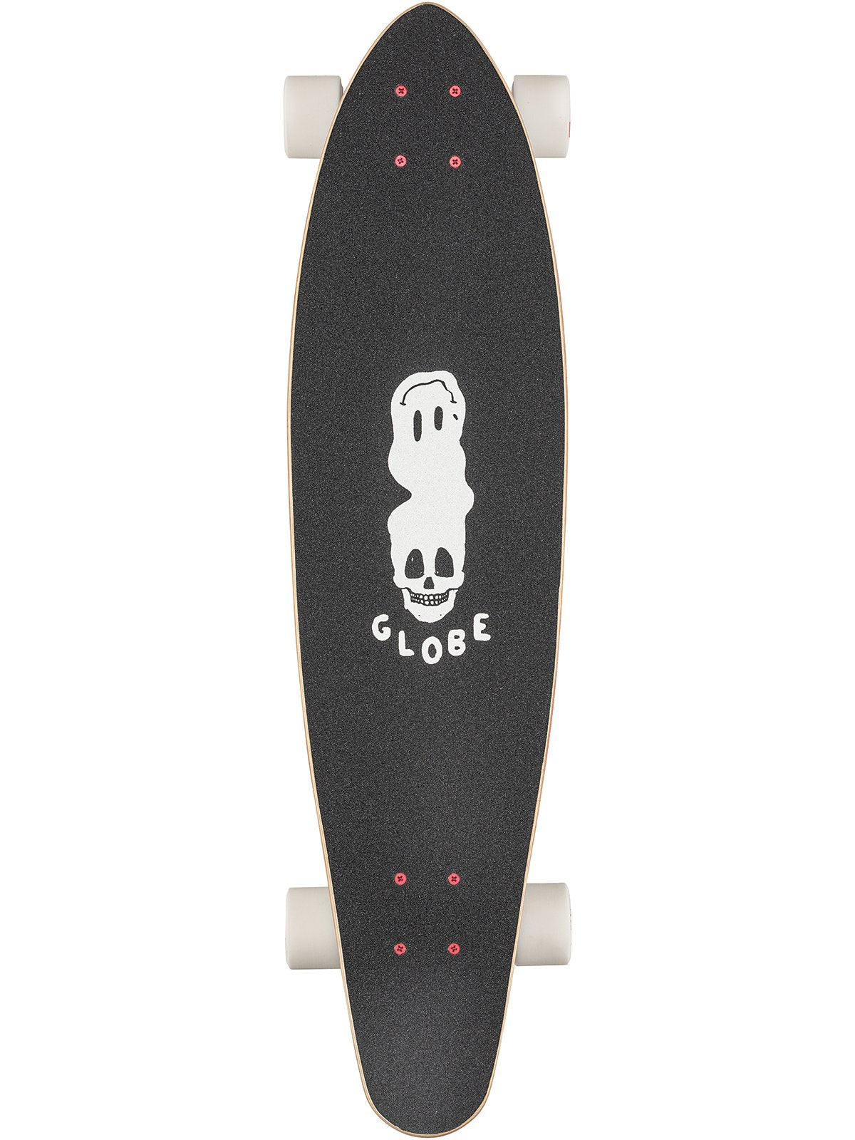 Globe Bells Black, White, Red Cruiser Complete 34"