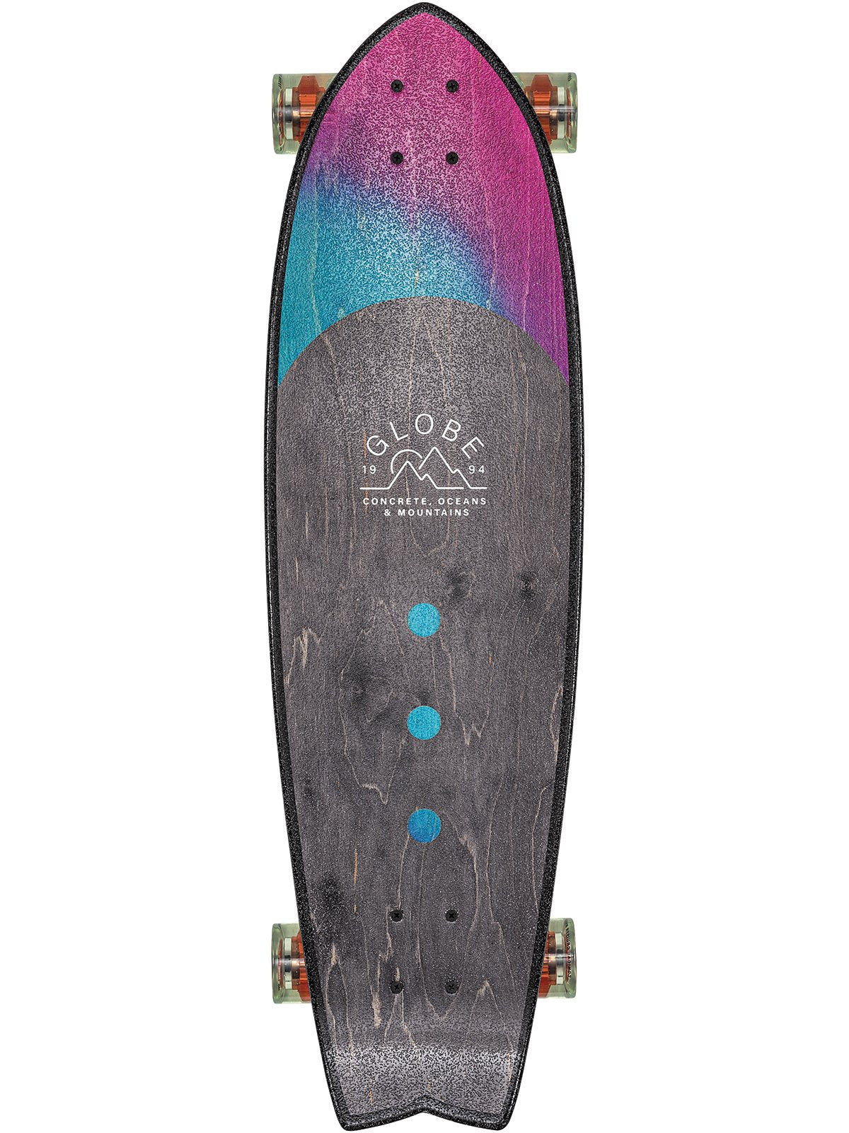 Globe Chromantic Washed Aqua Cruiser Complete 33"