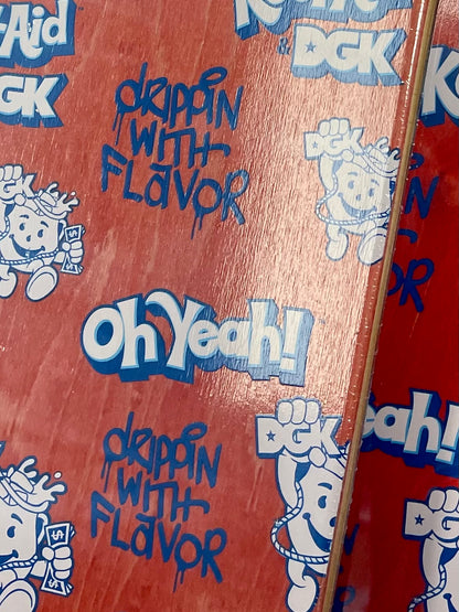 DGK X Kook-Aid Thirst Foil Skateboard Deck 8.1"