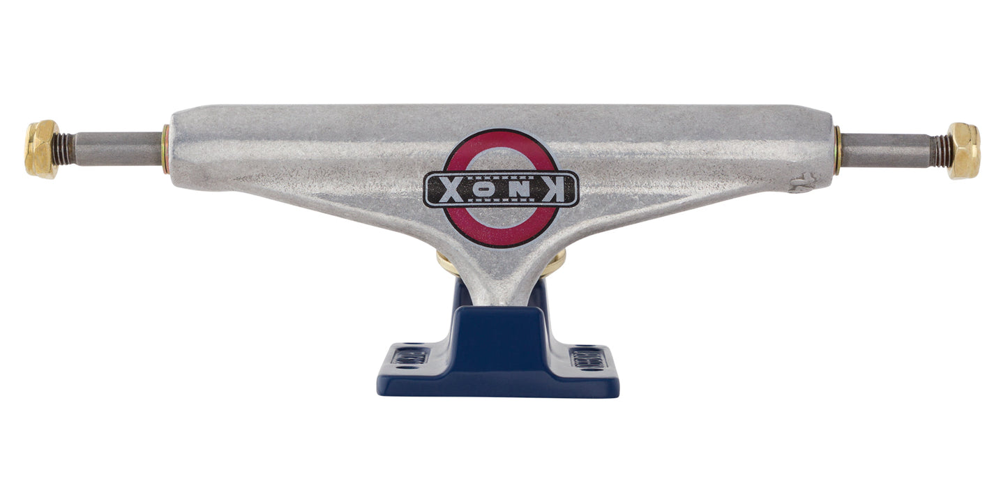 Independent Stage 11 Forged Hollow Knox Silver, Blue Standard Trucks 