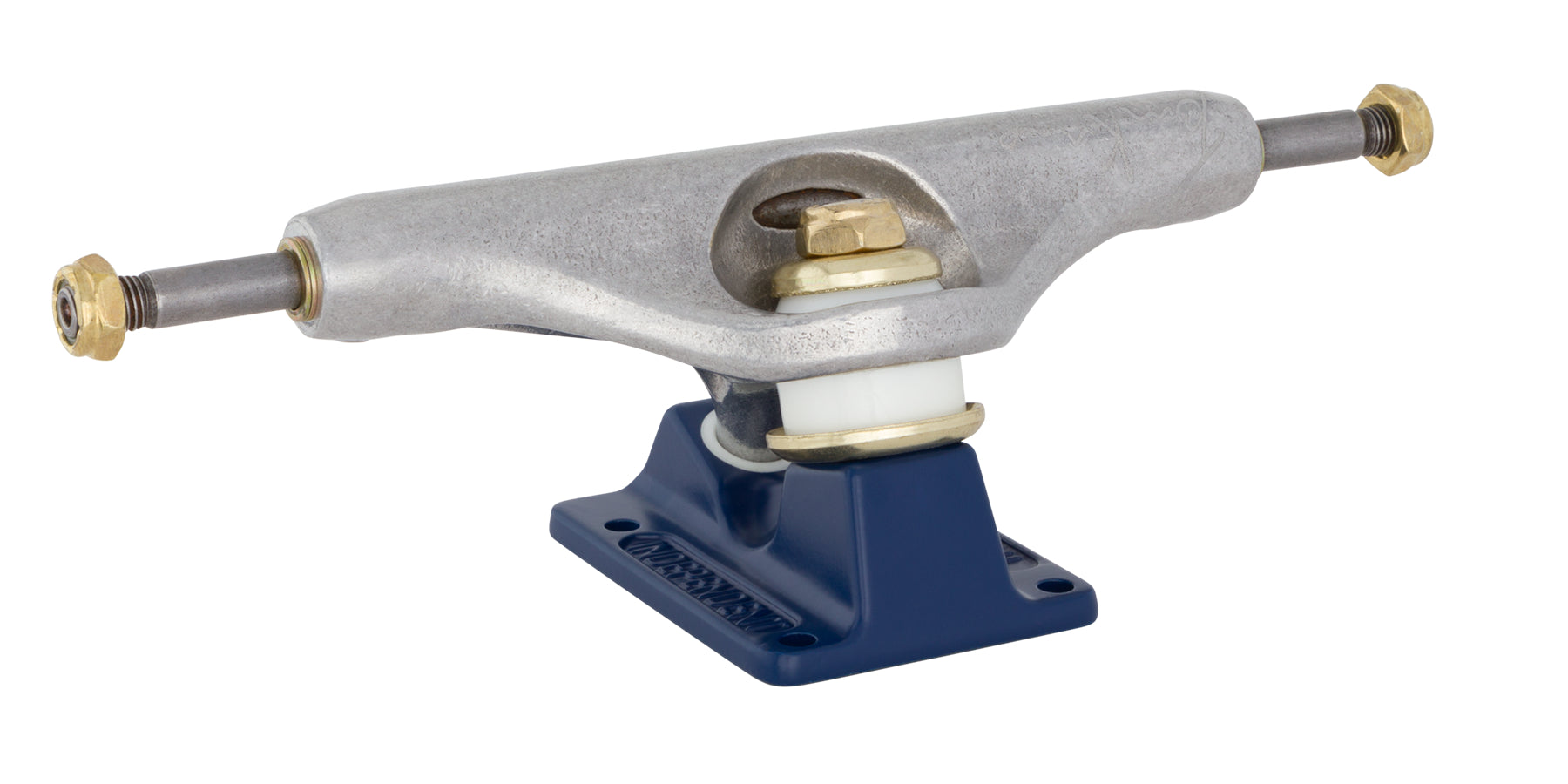 Independent Stage 11 Forged Hollow Knox Silver, Blue Standard Trucks 