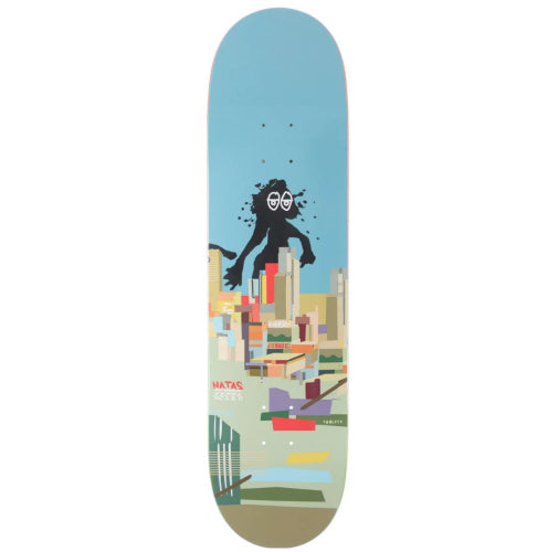 Krooked Natas Art by Natas Skateboard Deck 8.38"