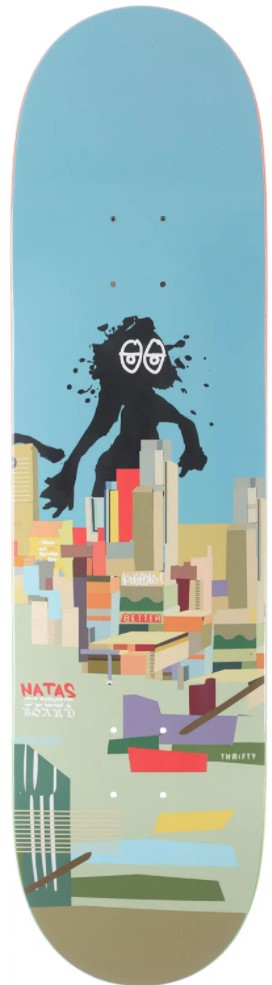 Krooked Natas Art by Natas Skateboard Deck 8.38"