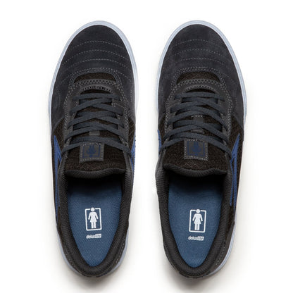 Lakai Cambridge Skate Shoe - Grey/Reflective