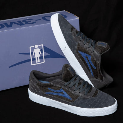 Lakai Cambridge Skate Shoe - Grey/Reflective