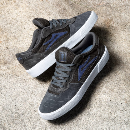 Lakai Cambridge Skate Shoe - Grey/Reflective