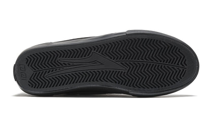 Lakai Griffin Black on Black Suede Skateboarding Shoe