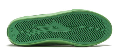 Lakai Griffin Green on Green Suede skateboarding shoe