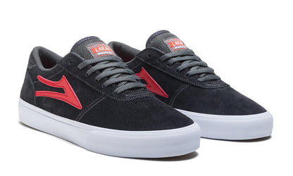 Lakai Manchester Charcoal Gray, Flame Suede
