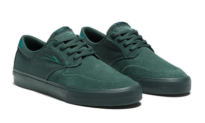 Lakai Riley 3 Pine Green Suede Skateboarding Shoe