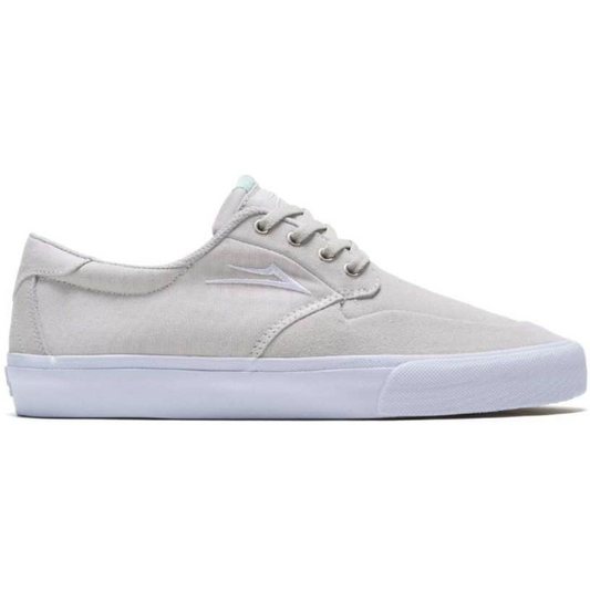 Lakai Riley 3 White Suede Skate Shoe